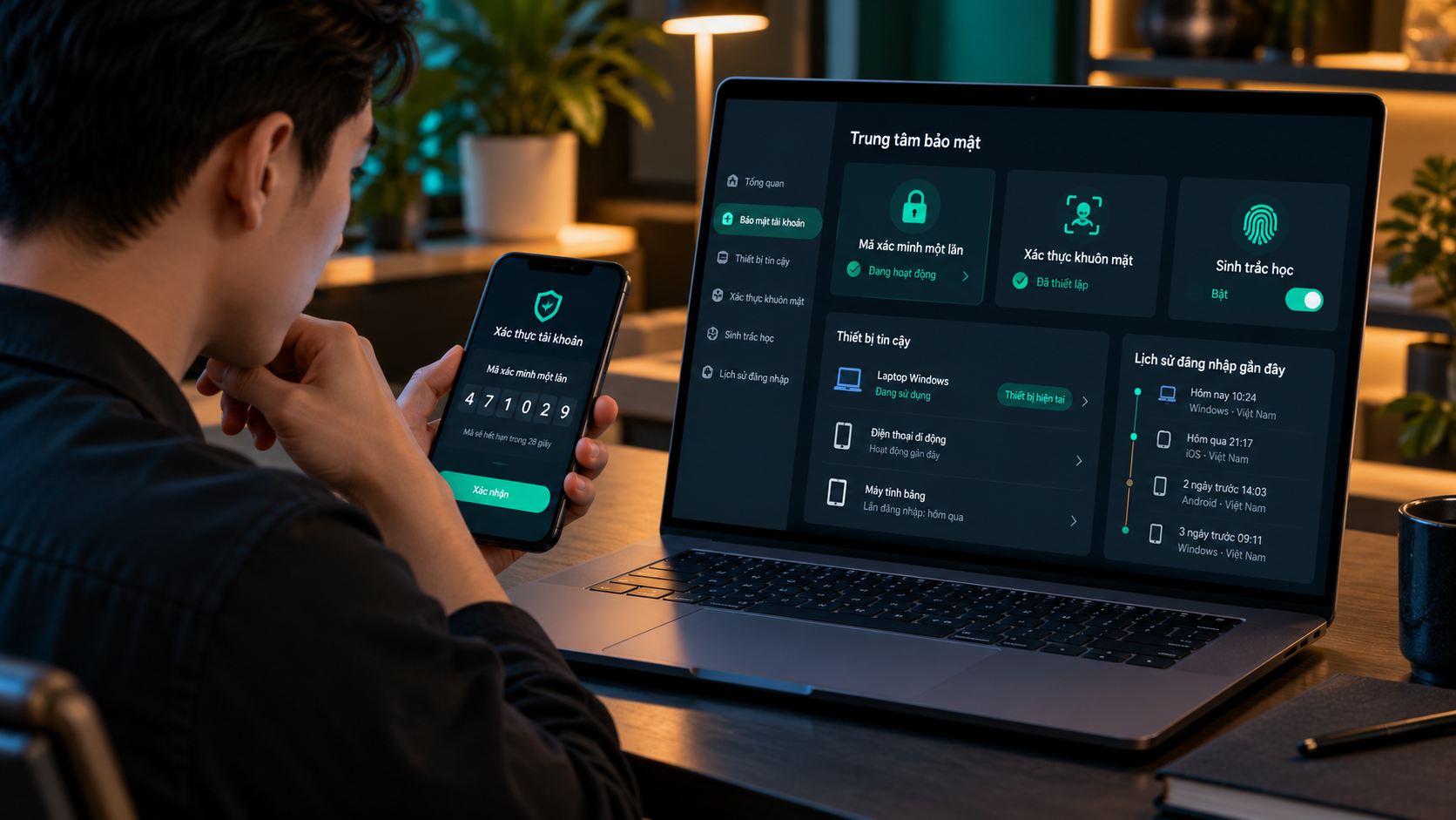 Minh họa tài khoản V9BET