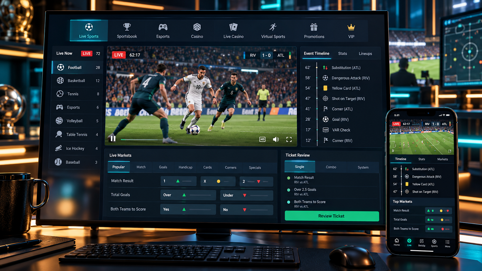 Minh họa sản phẩm V9BET